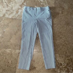 Talbots Black & White Hampshire Ankle Pants